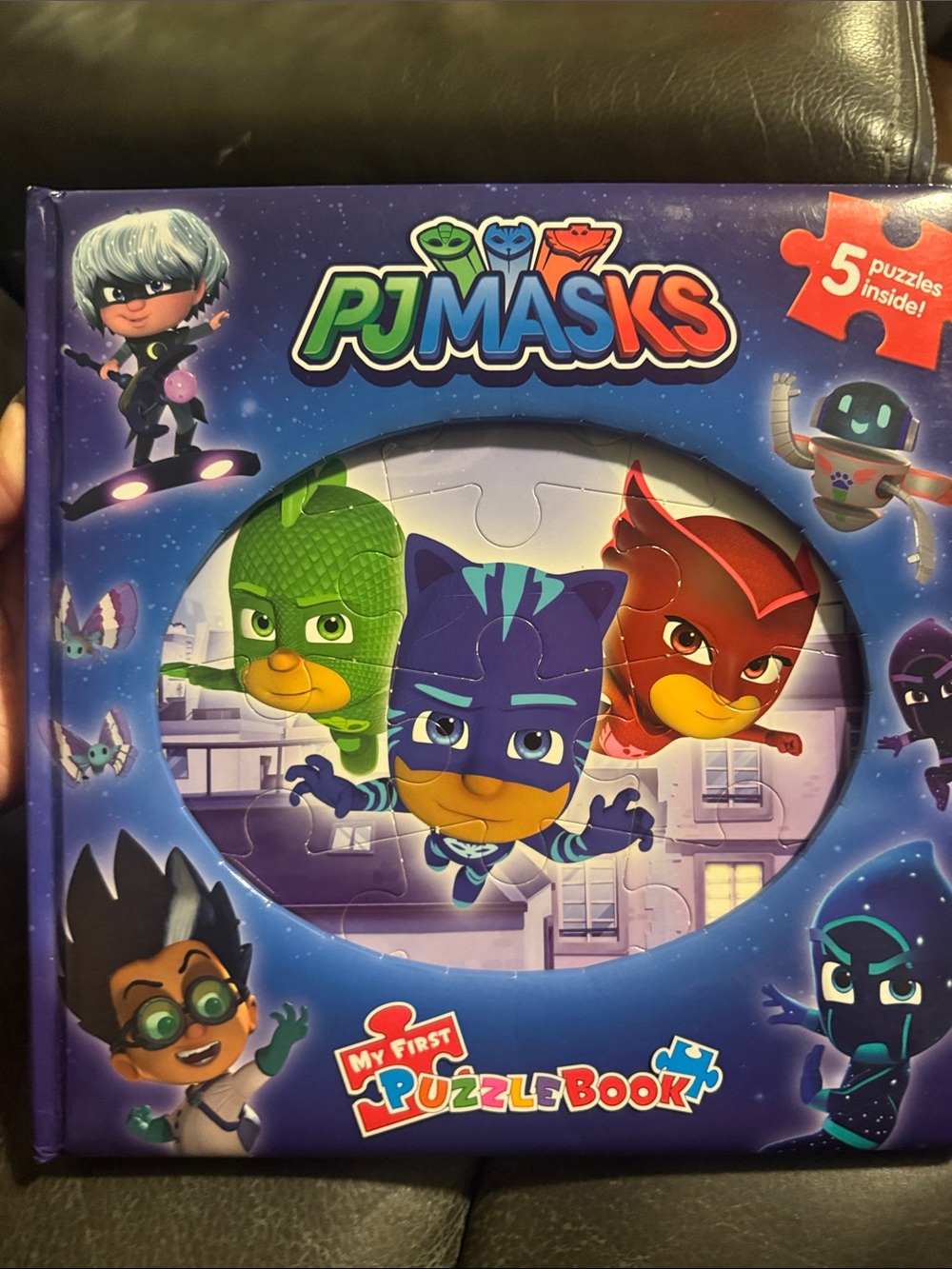 Hasbro PJ Masks Puzzle Book - Purple, Blue, Red, Green